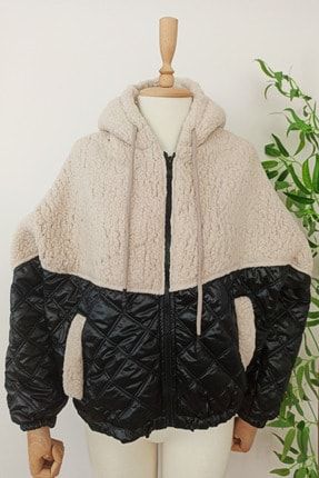 Trendyolmilla Cok Renkli Kapusonlu Spor Mont Twoaw21mo0025 Trendyol