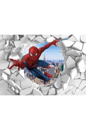 Spiderman 3d Poster - 3 Boyutlu Tek Parça Duvar Kağıdı 20201202OSWL3D348