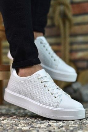 Beyaz Beyaz Erkek Sneaker 0012131 LNRCNCNT131