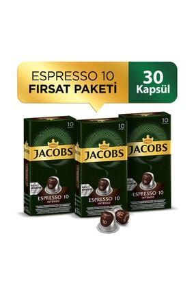 Espresso 10 Intenso Kapsül Kahve 30 Kapsül 87110003711833