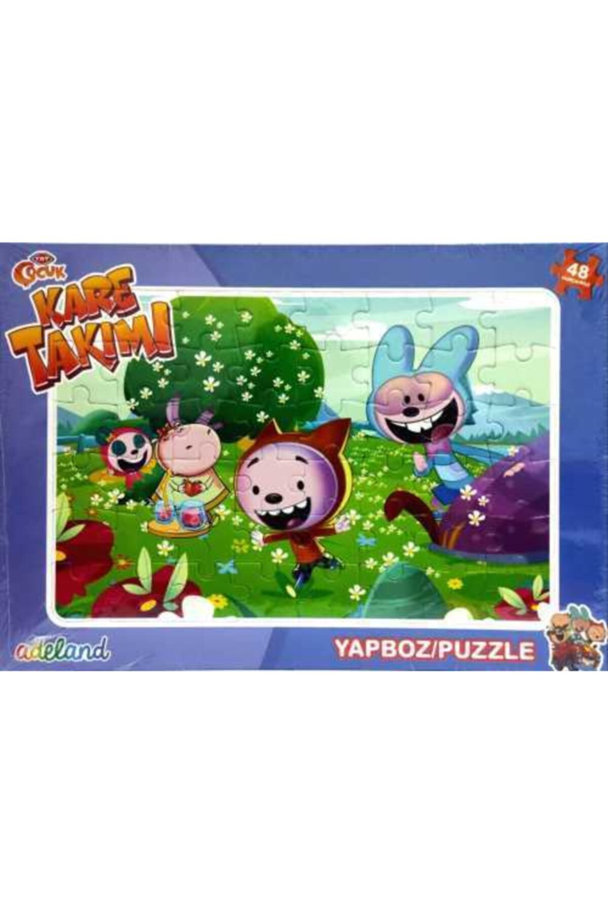 ADELAND Trt Çocuk 24 Parça 5'li Karışık Eğitici Puzzle fotoğrafı 4 (önizleme)