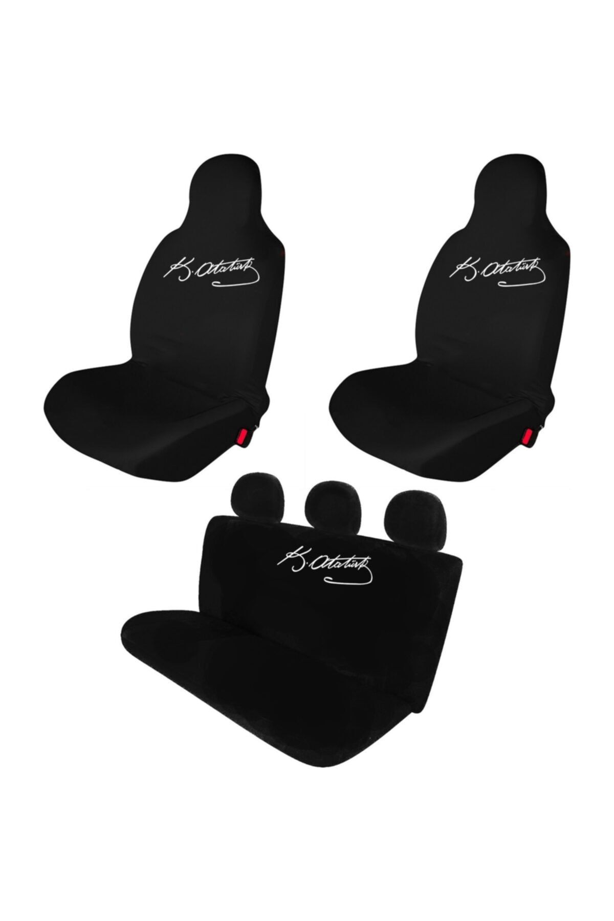 Özdemir Teks Opel Omega Car Seat Cover K.atatürk Printed Combed