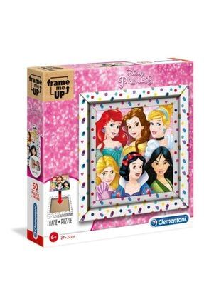 Kız Çocuk Çerçeveli Disney Prensesler Puzzle 60 Parça CLE38805