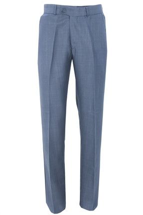 Erkek Mavi Klasik Kumaş Pantolon pant2020