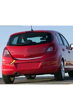 Opel Corsa D Formlu Krom Bagaj Alt Çıta 2006-2013 Arası 105301195