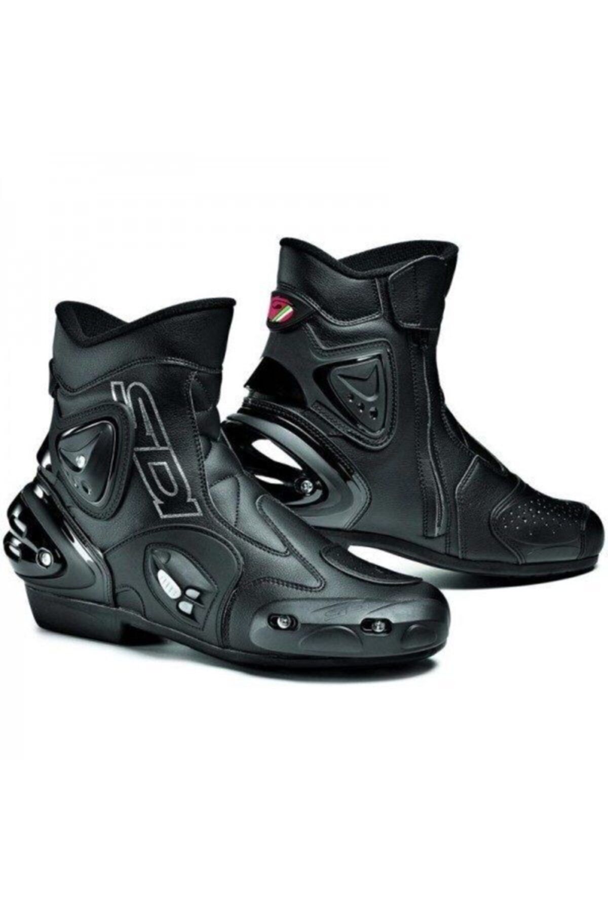 Sidi S d Apex Siyah Motosiklet