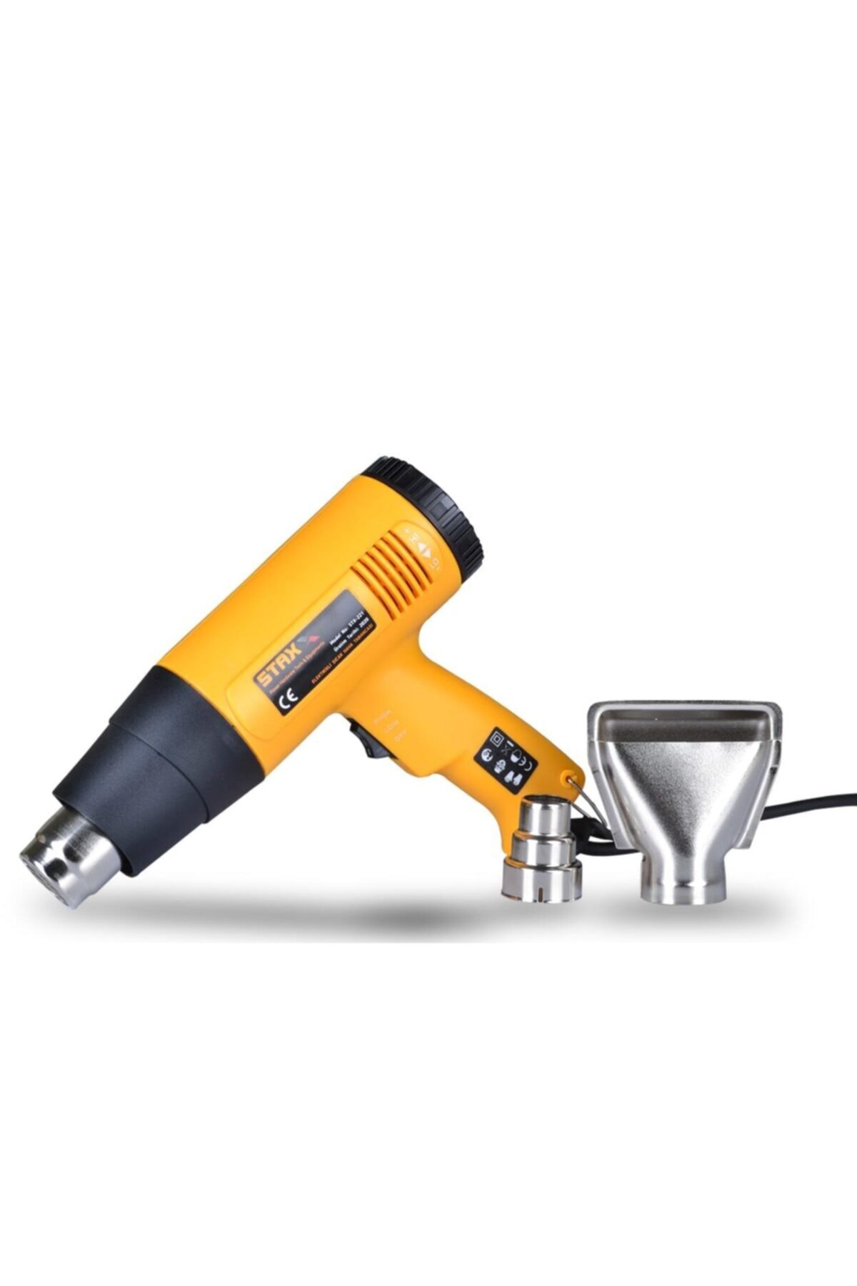 STAXX POWER 3000 W T- Stop Magnezyum Dişli Profesyonel Sıcak Hava Tabancası Termik Korumalı