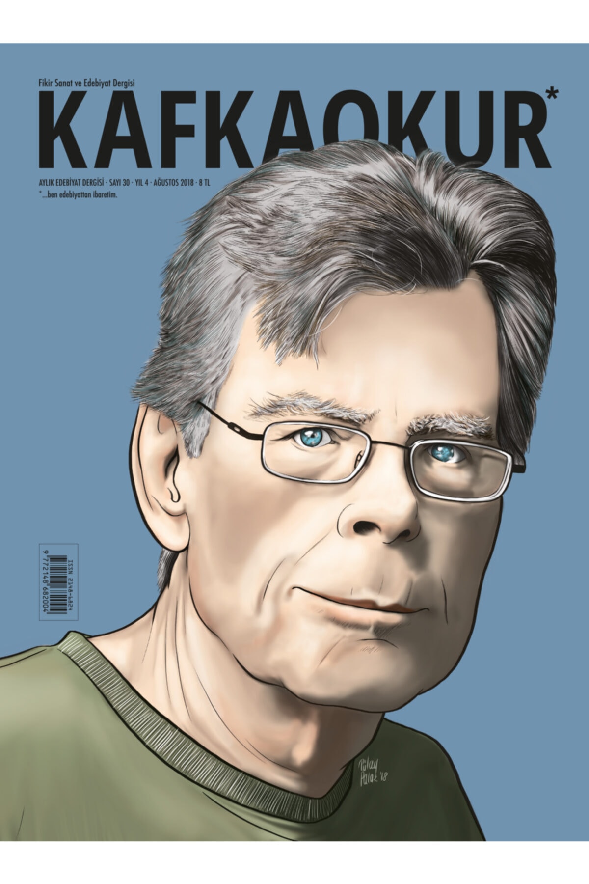 Kafkaokur Dergisi 30. Sayı, Kafka Okur Dergisi Stephen King