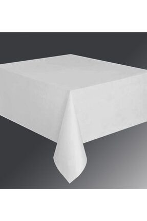 Plastik Masa Örtüsü Beyaz Renk AR1326TRB