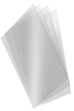 Asetat Kağıdı Şeffaf Transparan Kalın 500 Micron 50*70 cm 5 Adet ümrasetat5005070