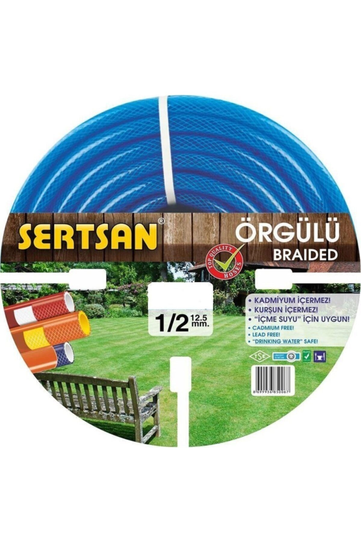 1/2 Örgülü Hortum 30 Metre Hs163