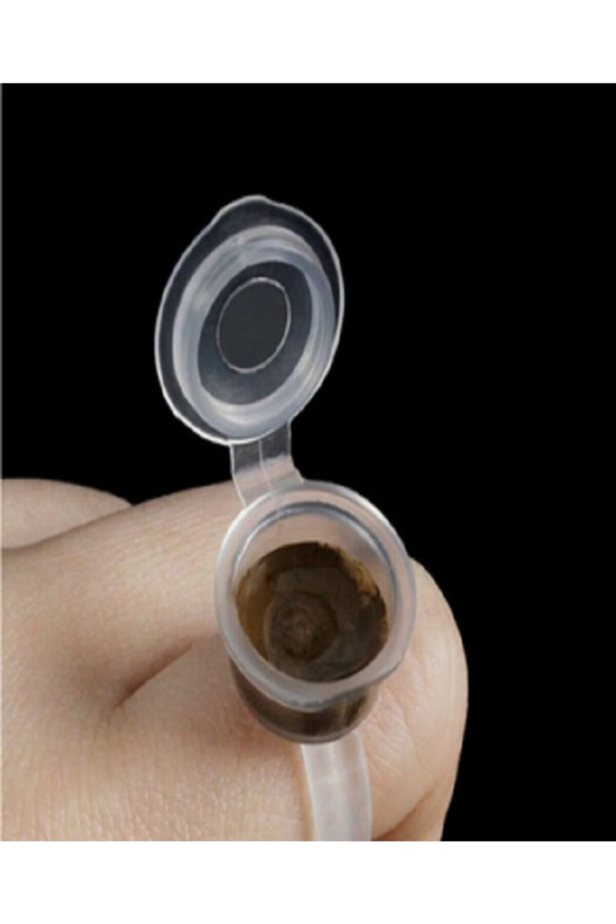 İthalSepeti 20 Adet Kalıcı Makyaj, Microblading Kapaklı Boya Yüzüğü IV9473