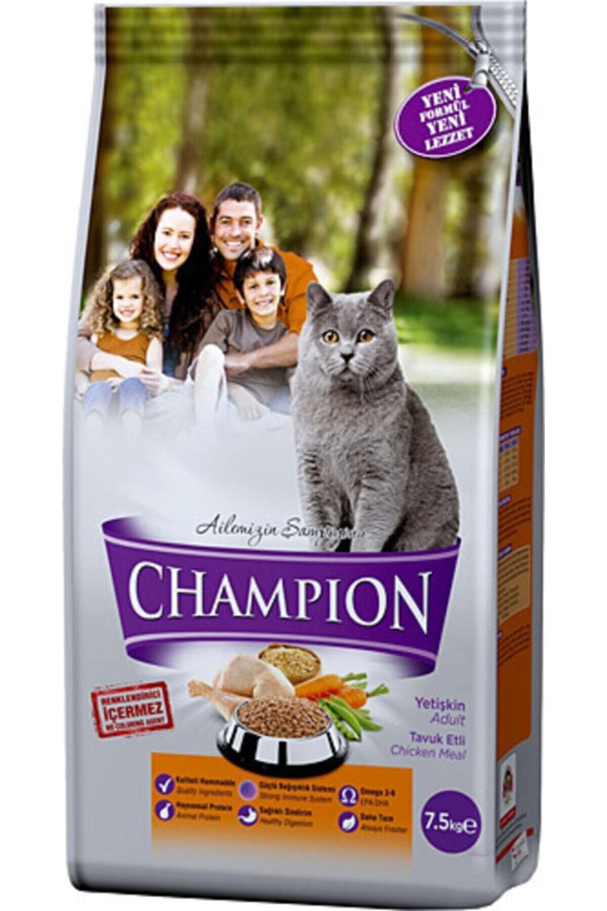 Champion Tavuk Etli Yetişkin Kedi Maması 7,5 Kg CHAMPIONKEDI075