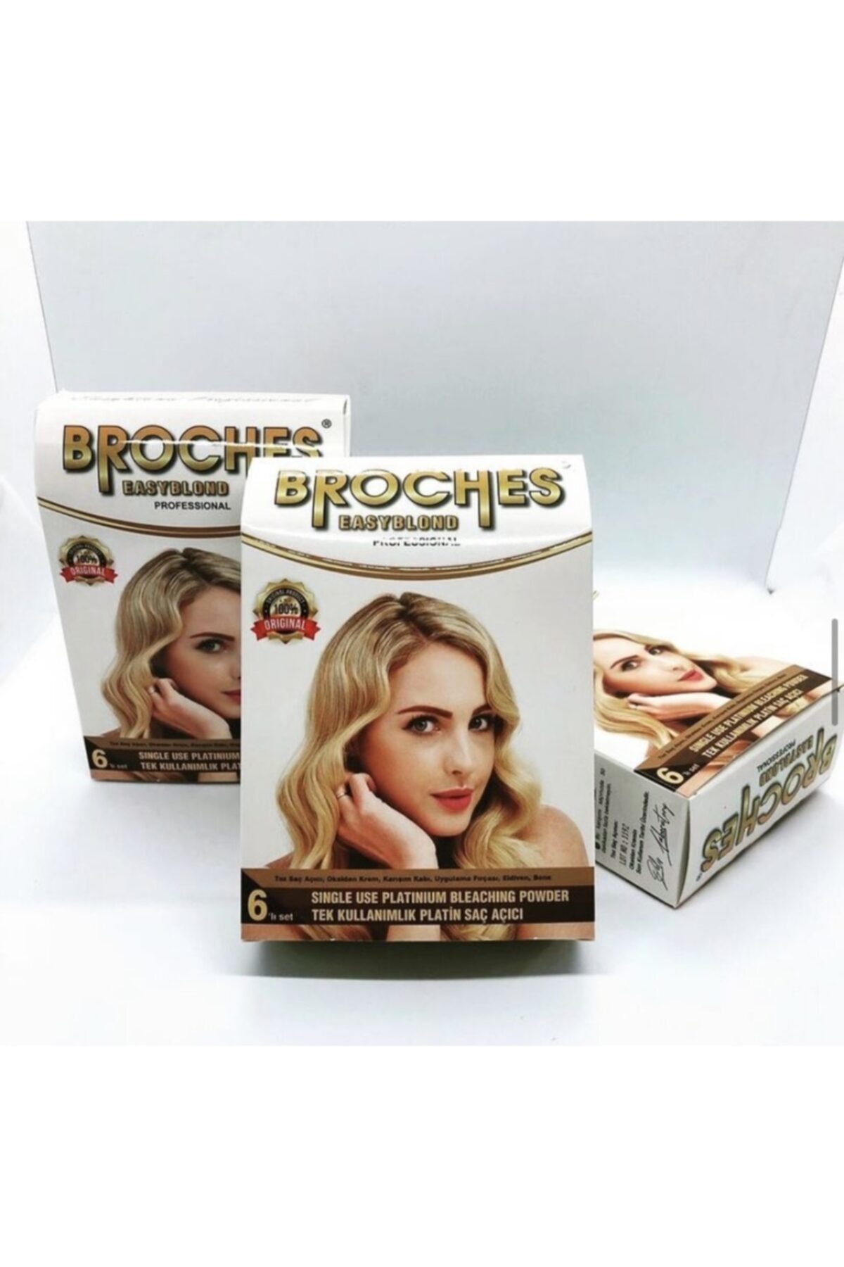 Broches Saç Açıcı 6 Lı Set Tek Kullanımlık 90 Gr — ZL01