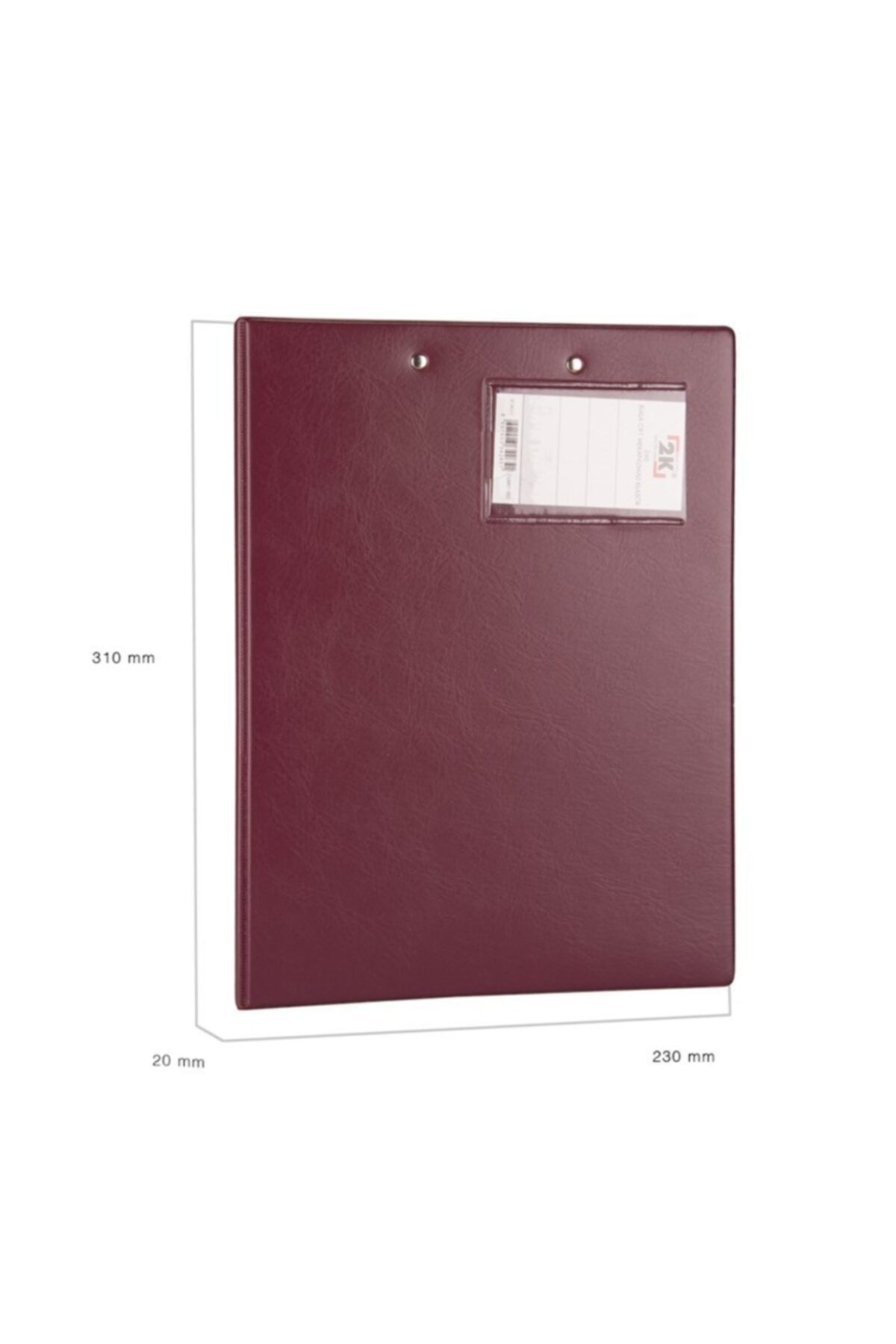 2K-Document Presentation Folder Secretariat A4 Biala (150 Sheets) 23x31 Cm 3