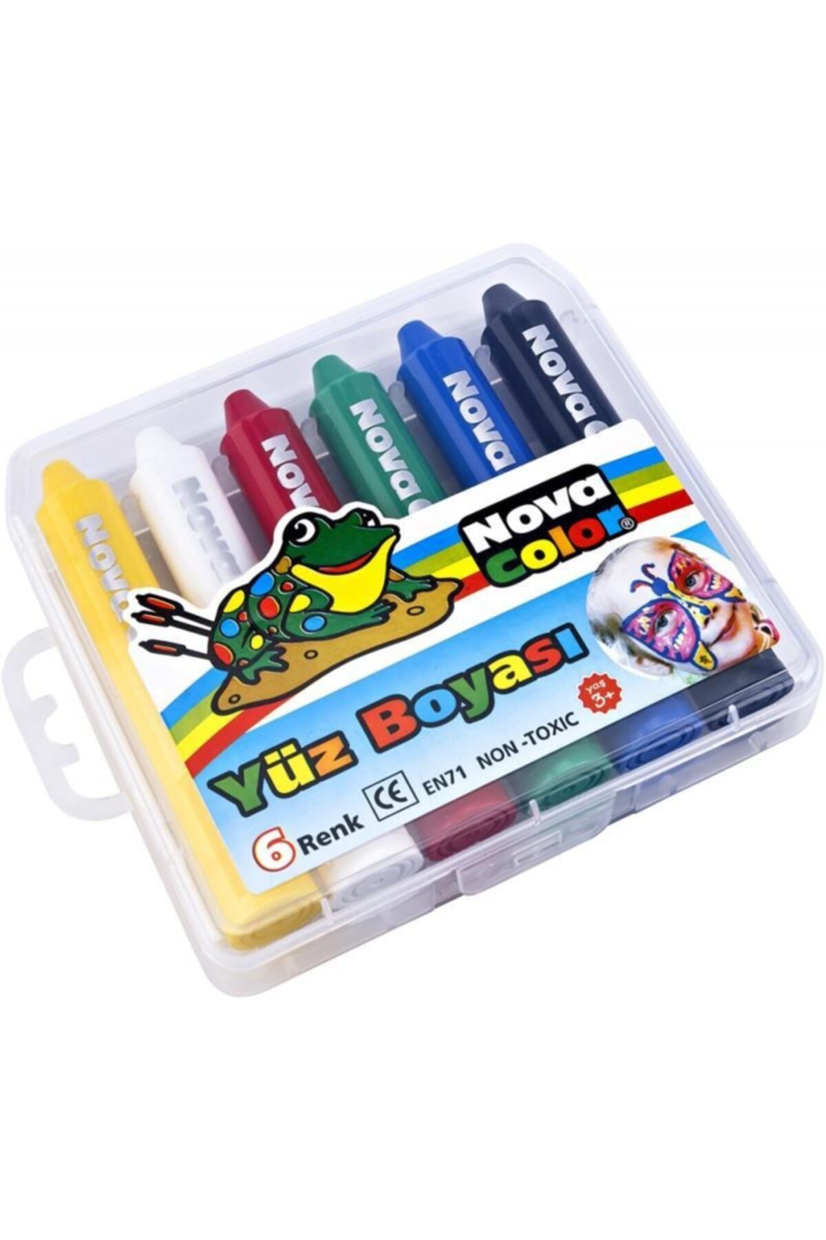 Genel Markalar Yüz Boyası 6 Renk