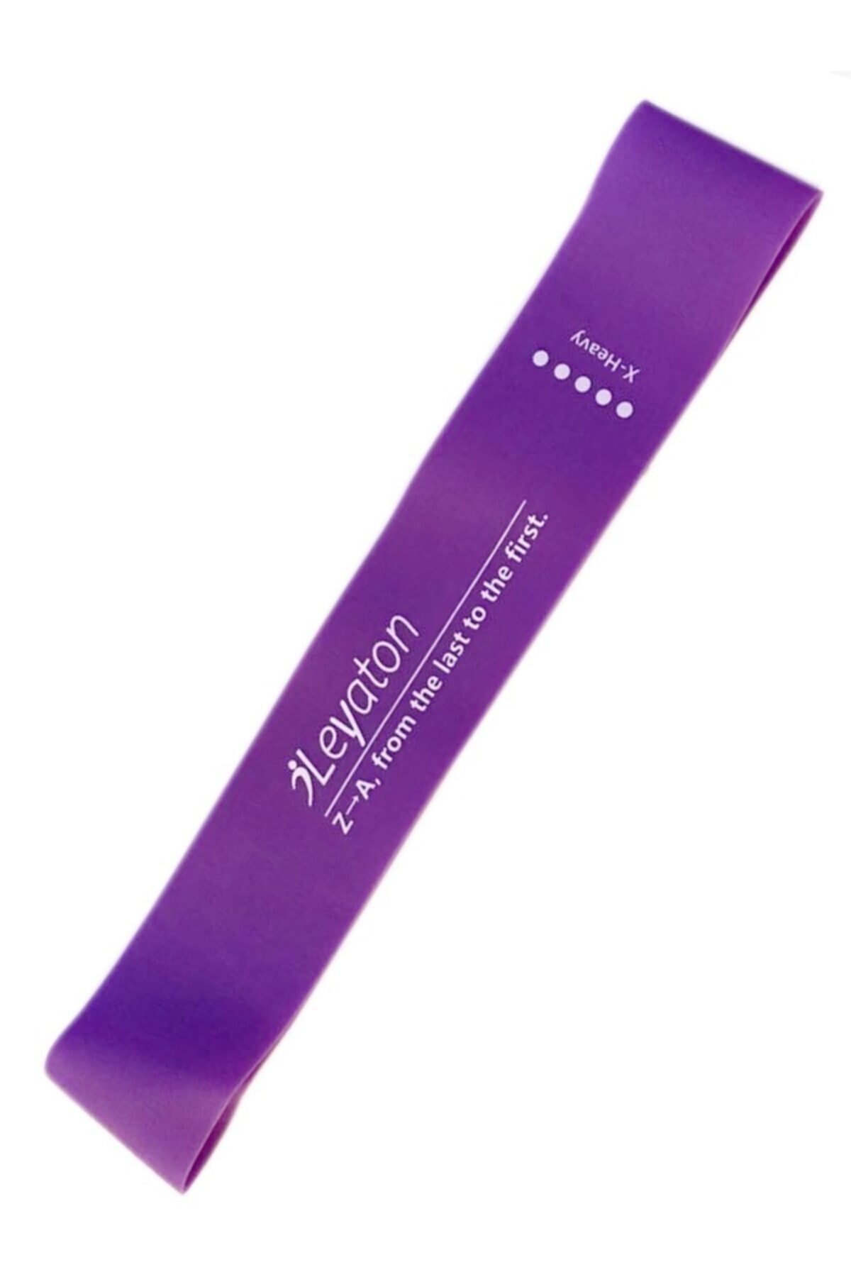 Leyaton Mor Latex Aerobik Band Sert Direnç Lab500