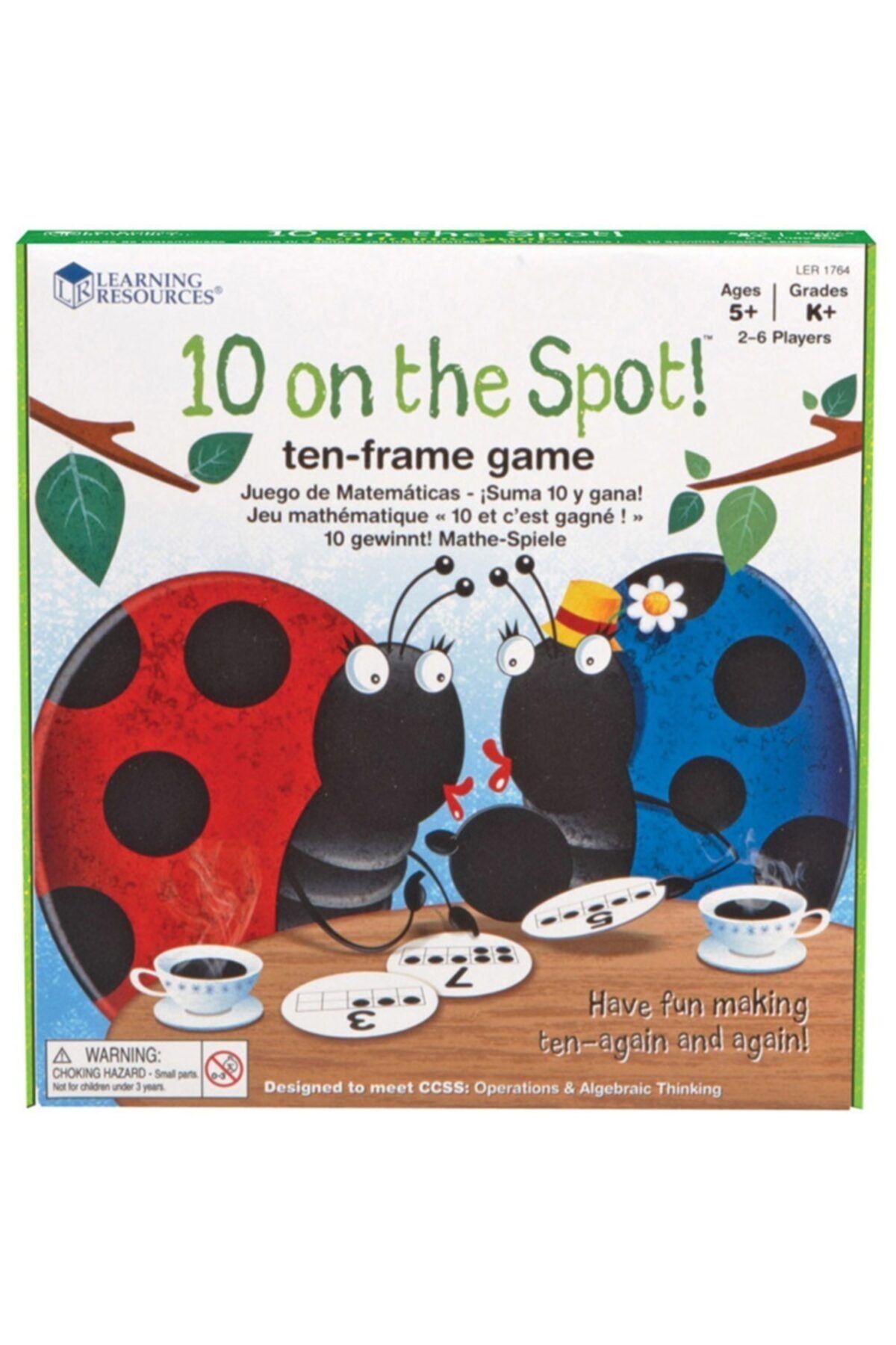 Learning Resources-Joc de rame matematice Ladybug 1