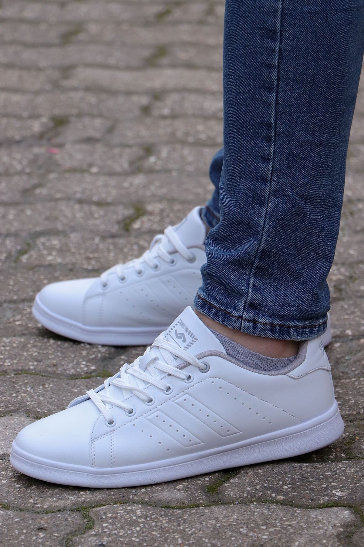 Jump White Daily Walking And Sports Shoes Trendyol