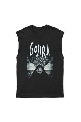 Gojira Kesik Kol Tişört Kolsuz T-shirt Bkt5180 BKT5180