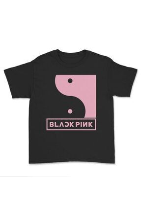 Black Pink Unisex Çocuk Tişört T-shirt Bct2331 BCT2331