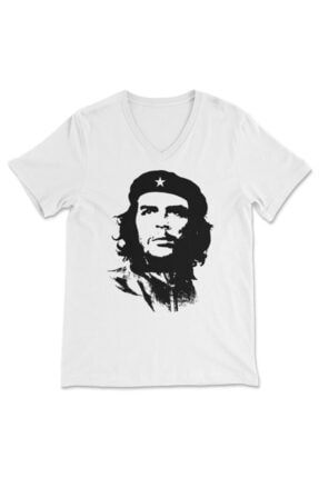 Che Guevara V Yaka Tişört Unisex T-shirt Bvt7357 BVT7357