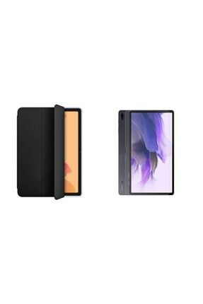 Samsung Galaxy Tab S7 Fe Lte T730 T733 T735 T737 Kılıf Smart Standlı Tablet Kılıfı+ekran Koruyucu SET1 Smart S7 Fe 737