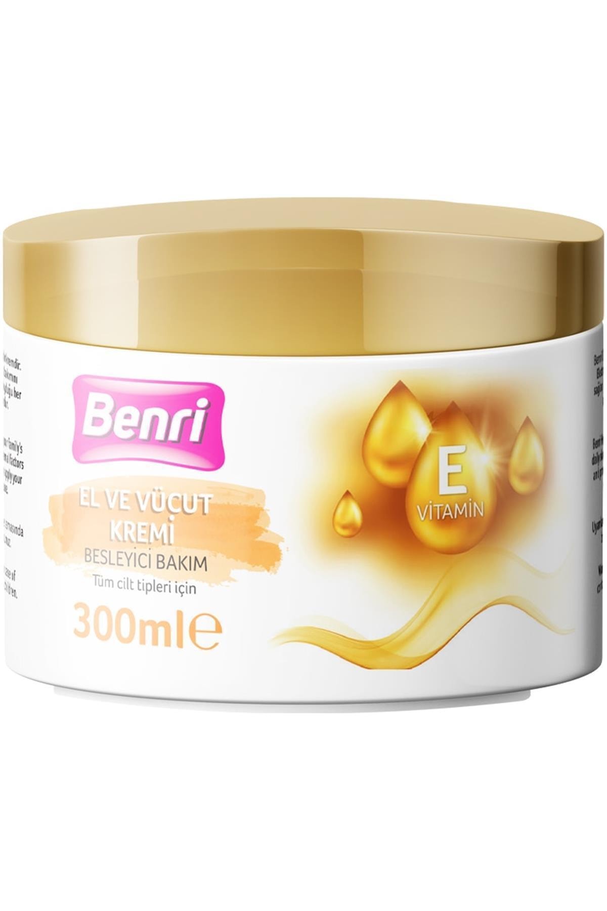 Benri Besleyici Bakım El Ve Vücut Kremi 300 Ml Aile Boyu — TYC00071469911