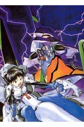 Neon Genesis Evangelion (shin Seiki Evangerion) Anime Manga Defter 1 Adet Özel Tasarım A5 Boyutu mangadefter47