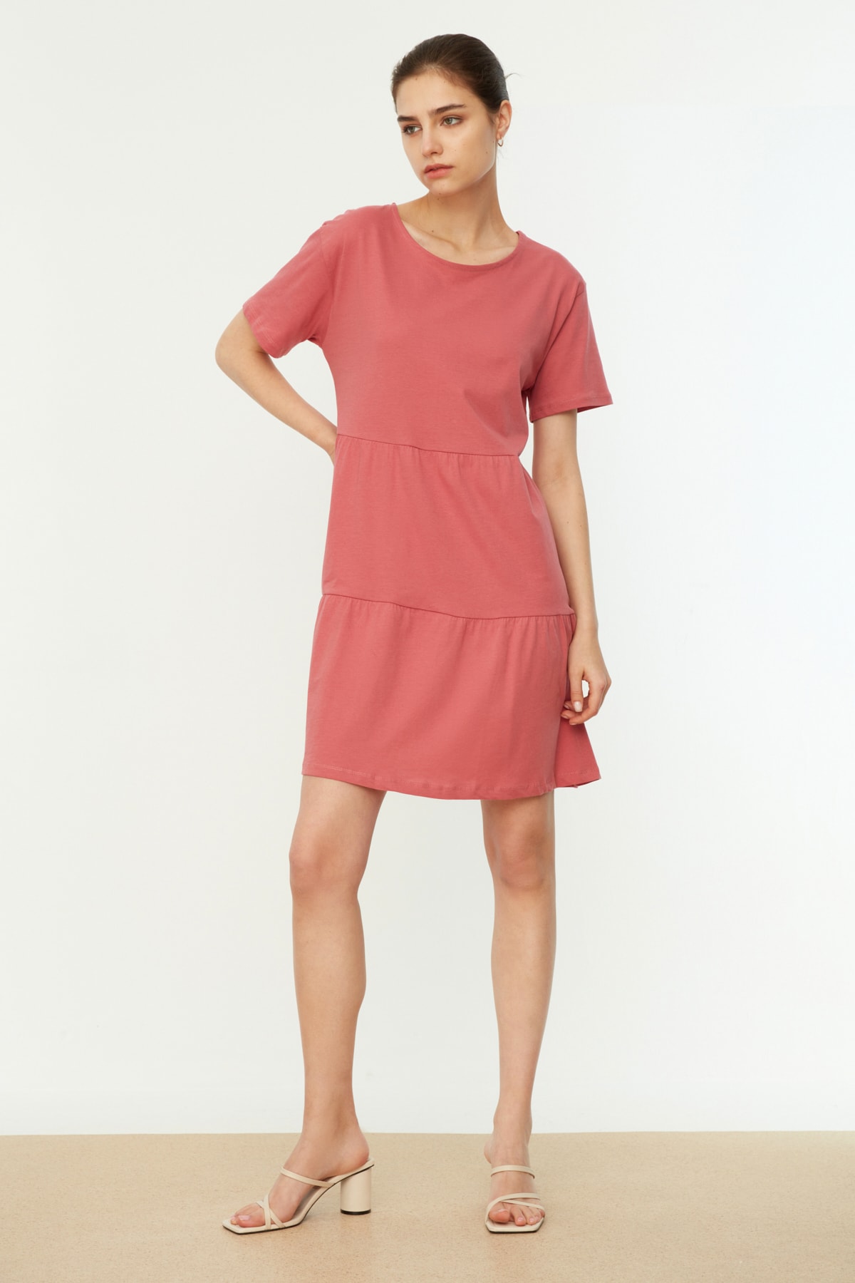 Trendyol Collection Kleid Rosa A-Linie
