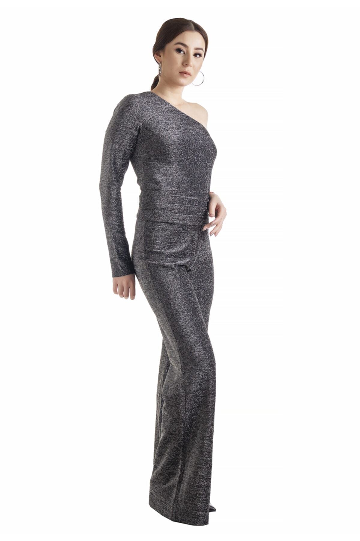 Robe Defile Lux D.F.L. Taille UK 10-12 - Bleu, Manches 3/4, Longueur Midi, Occasion Très Bon état