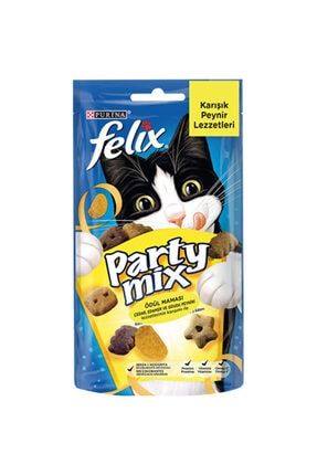 Party Mix Karışık Peynir Lezzetleri Kedi Ödülü 60g FLXPRTPL