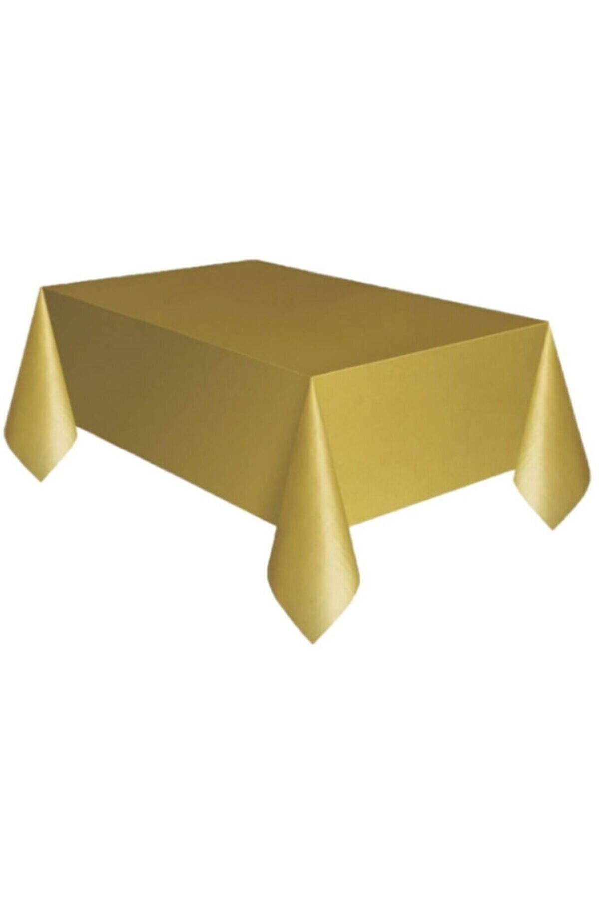 BEST PART DO UM G N PART S SLER Gold Color Plastic Tablecloth