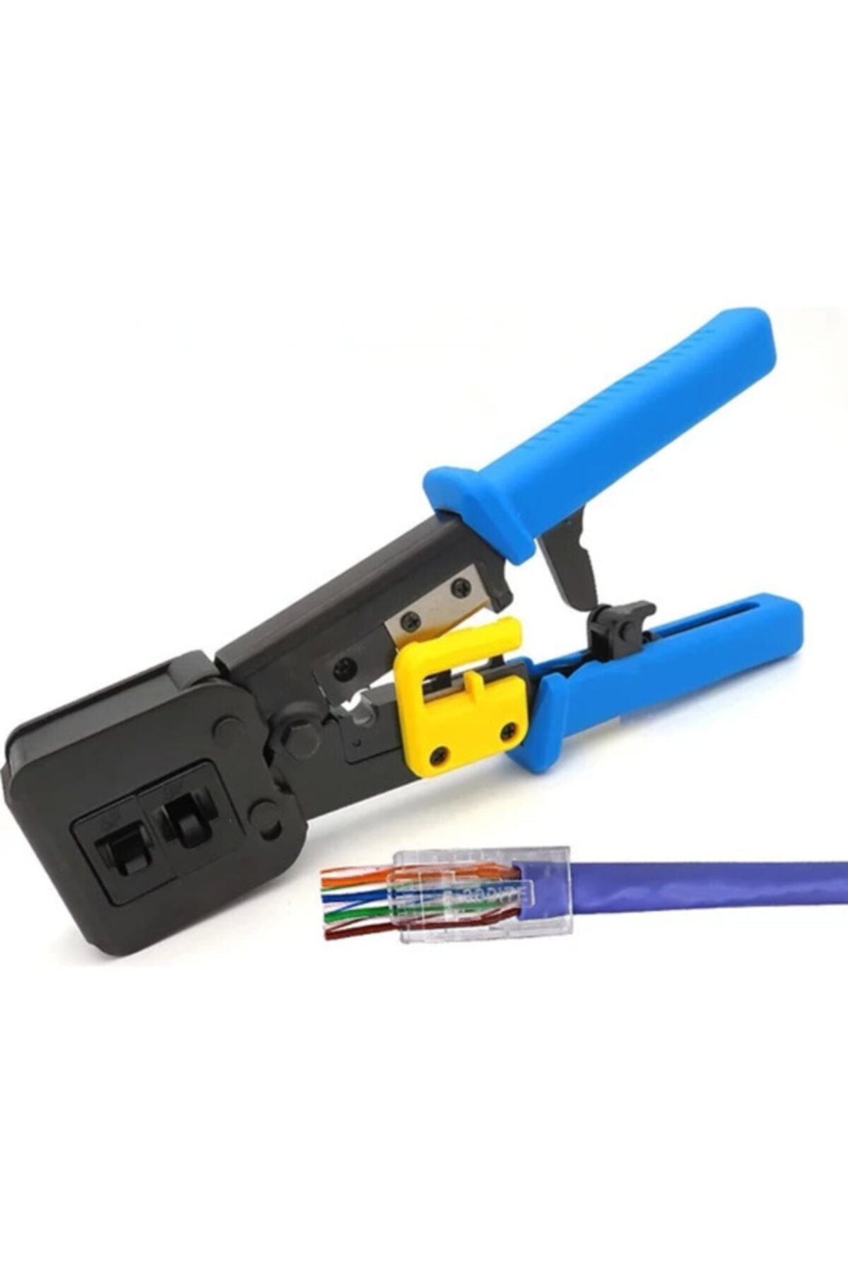 MOLIX Yeni Nesil Rj12 Rj45 Sıkma Makaslı Network Ağ Pense Ez Rj45 Pense
