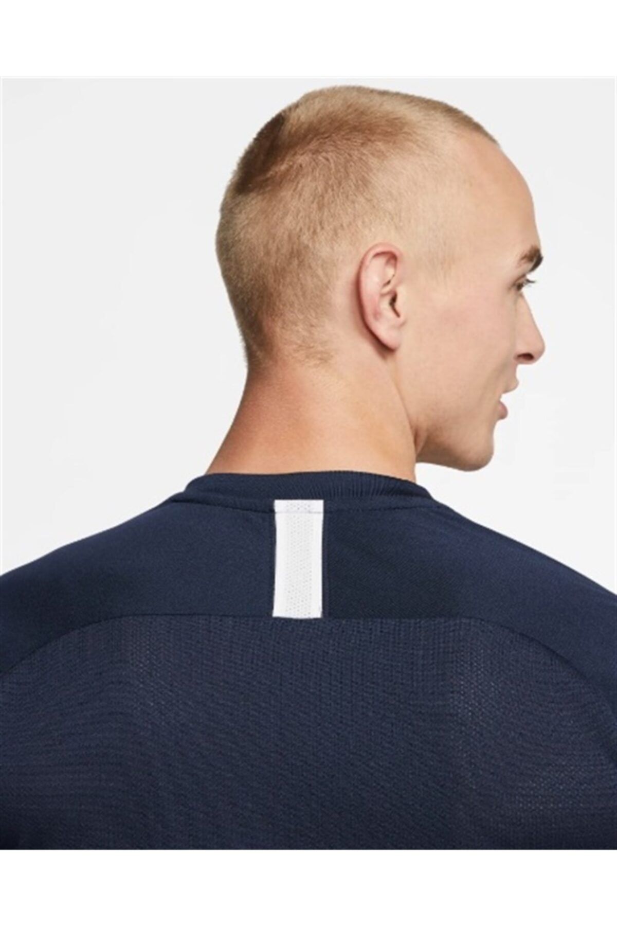Nike-Nike Aj9996-451 M Nk Dry Acdmy Top Ss Men's Short Sleeve T-shirt Navy Blue 4