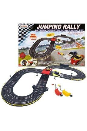 Büyük Boy Jumping Rally Işıklı Oyuncak Arabalı Yarış Oyun Seti yd-4892172631238