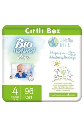 Bio Natural Bebek Bezi 4 Numara 96 Adet BIO4 x1