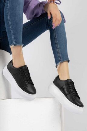 Siyah - Kadın Sneaker 4280