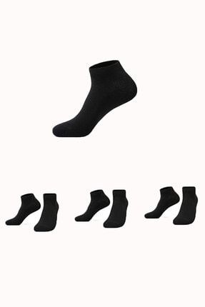 3lü Erkek Kısa Patik Çorap Penye Pamuklu Ekonomik Spor Çorabı 43466