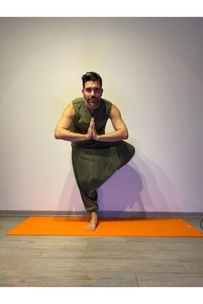 Manas Erkek Alt Üst Yoga Takımı Yeşil MANAS YEŞİL