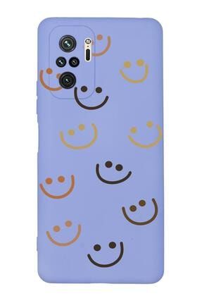 Redmi Note 10s Smile Desenli Premium Silikonlu Telefon Kılıfı MCRDMN10SL175