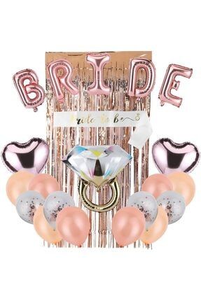 Rose Bride Balon Set Kuşak Hediyeli TYC00334434365