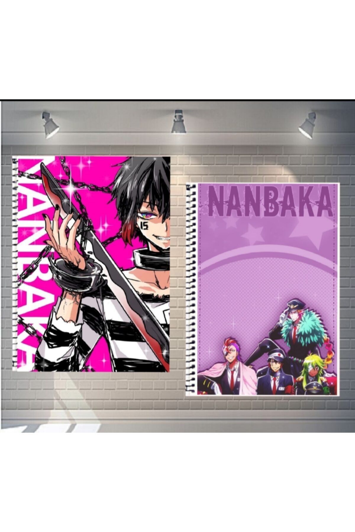 animeandyourworld Nanbaka Anime Notebook 2 Pieces Special Design