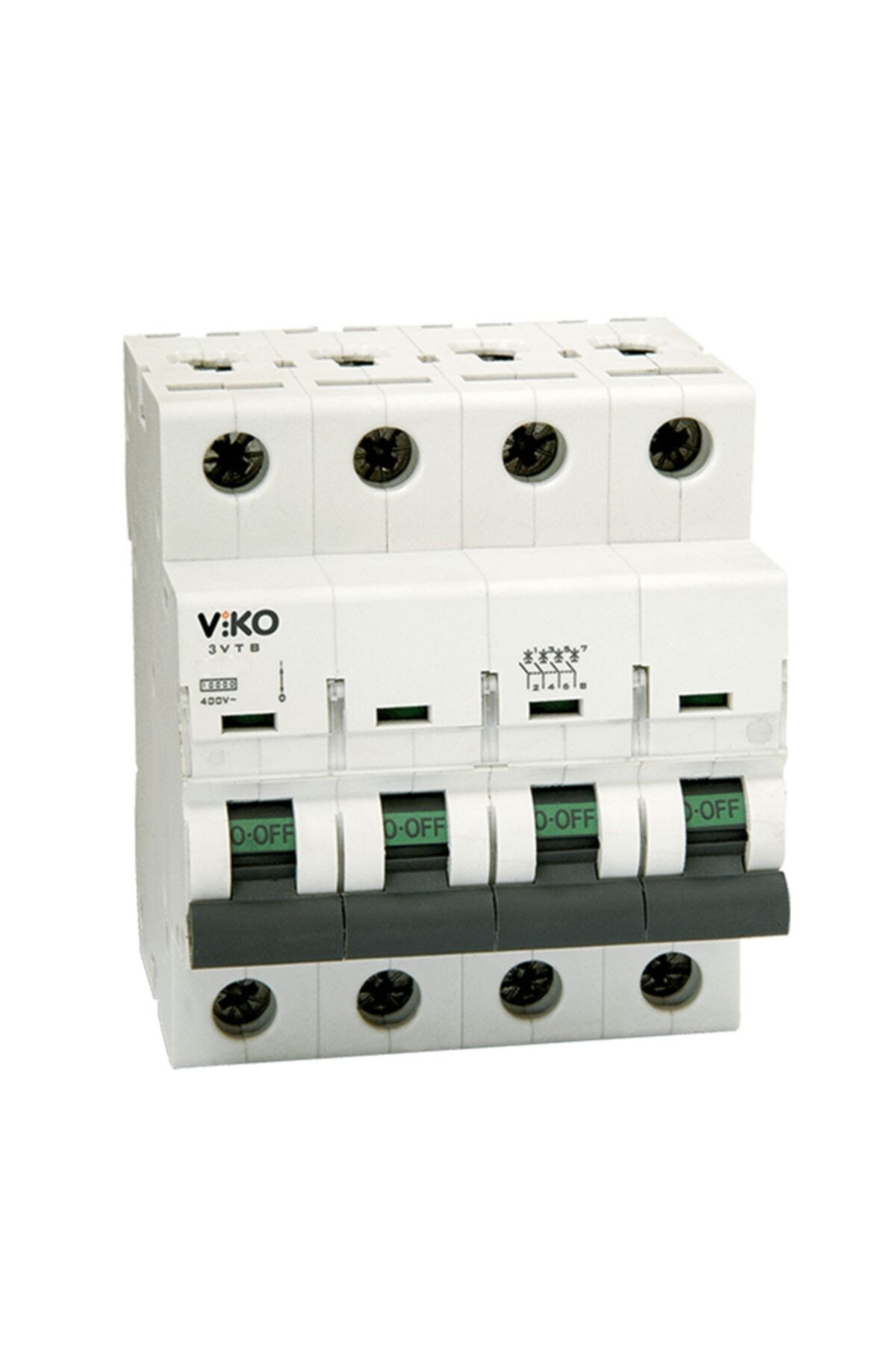 VİKO-4X50A C Type Automatic 3Ka Three Phase Neutral Cut-Off Fuse 1