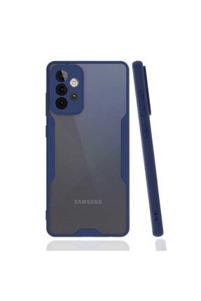 Samsung Galaxy A52s 5g Kılıf Parfe Kamera Korumalı Ince Çerçeveli Silikon Lacivert krks9654040077555