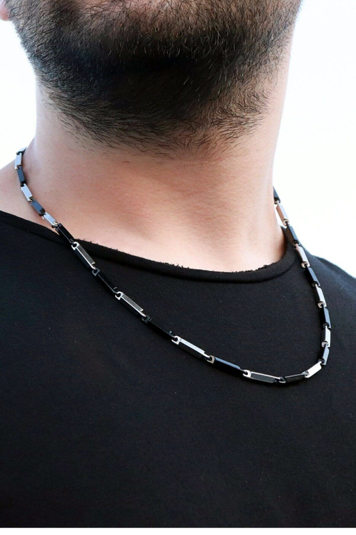 Buy VIEN Hip-Hop Cuban Chain Necklace and Bracelet Set for Men Stainless  Steel Jewelry Sets Online at Best Prices in India - JioMart.