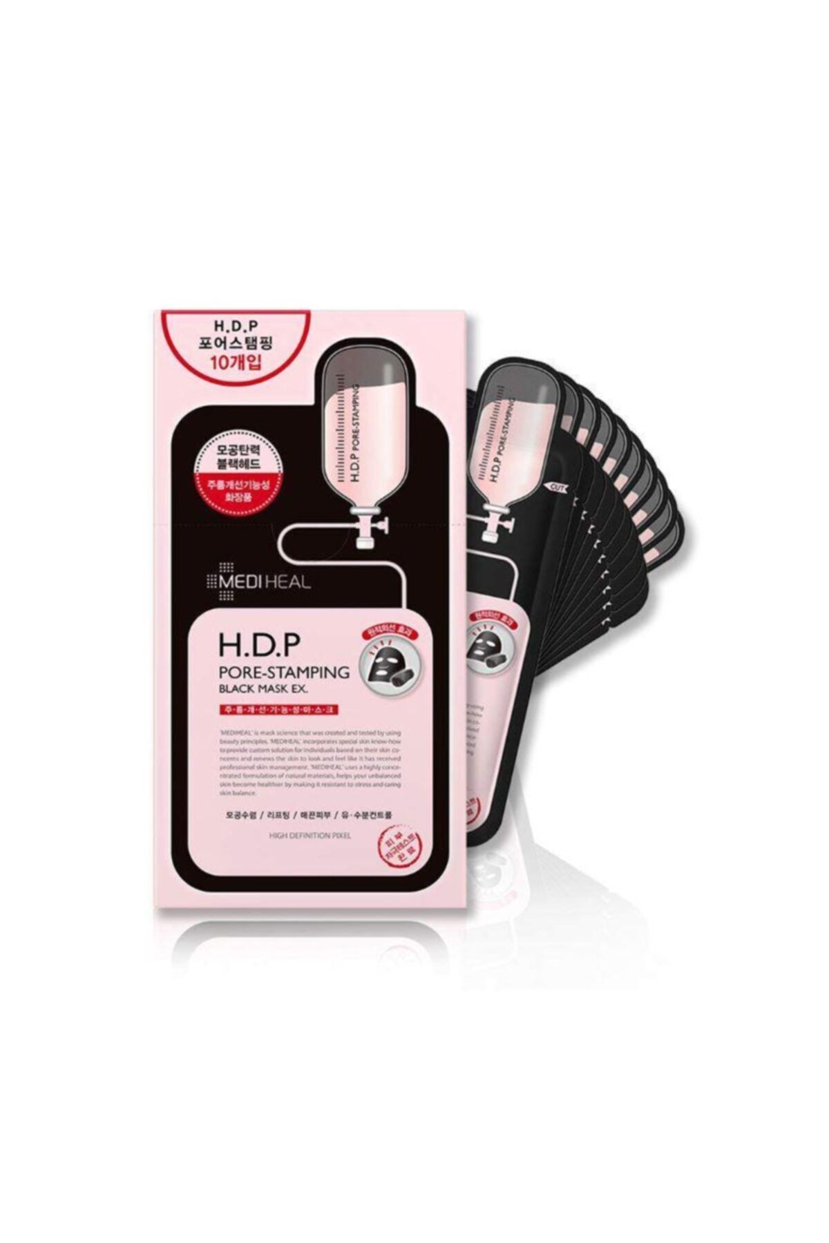 Mediheal Mediheal H.d.p Pore-stamping Black Mask 25 Ml - Masca De Netezire Pentru Comparatii - One Size