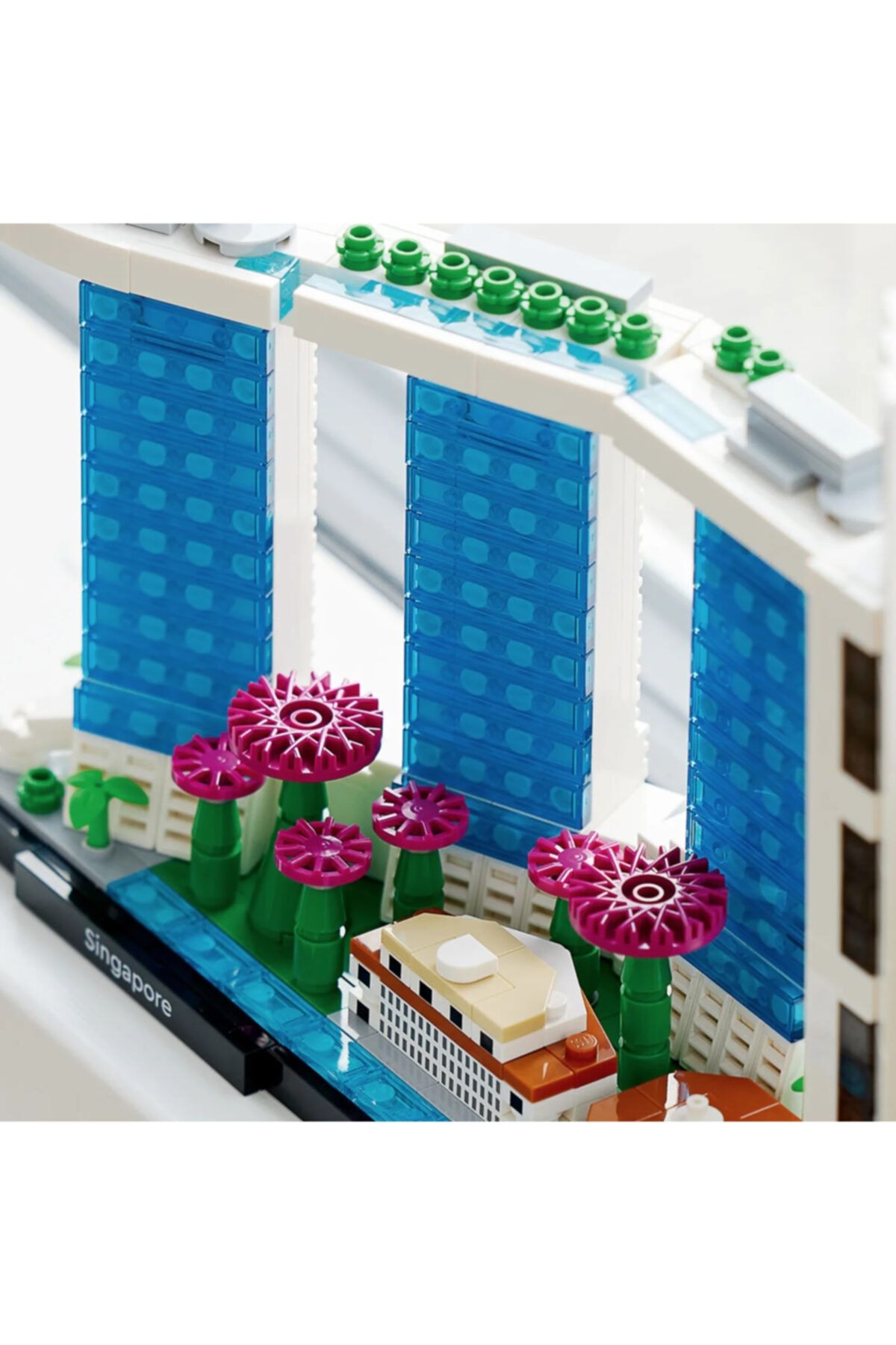LEGO-21057 نموذج العمارة سنغافورة - تصميم بسيط وأنيق 4