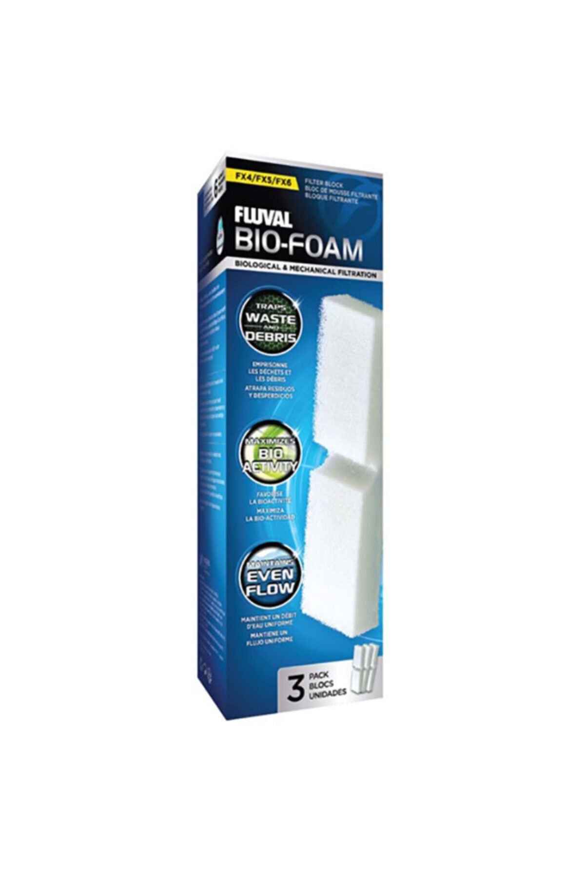 Fluval Akvaryum Filtre Süngeri Fx6 3 Lü