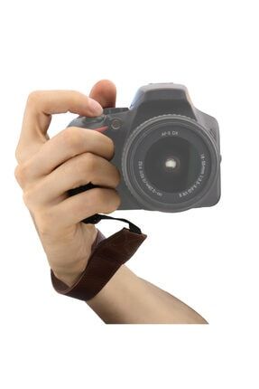 Canon, Nikon, Panasonic, Leica, Sony, Fujifilm, Olympus Fotoğraf Makineleri için Deri Bilek Kayışı MG1410